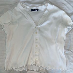 brandy melville button up top